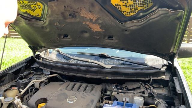 Nissan X-Trail T31 - Замена форсунок омывателя