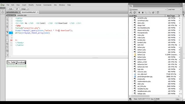 Membuat script download pemrograman php смотреть онлайн