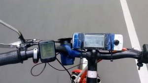 Электровелосипед 1000w 48v. Прогулка в парке!