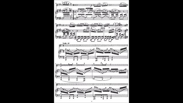 Schubert: Introduction and Variations for flute and piano (Trockne Blumen) смотреть онлайн