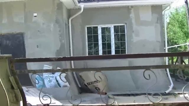 Дом из монолитного ФиброПенобетона в несъёмной опалубке из СЦП. смотреть онлайн