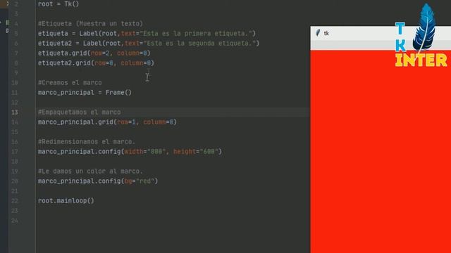El método grid() - Tkinter de cero - Capítulo 3 смотреть онлайн
