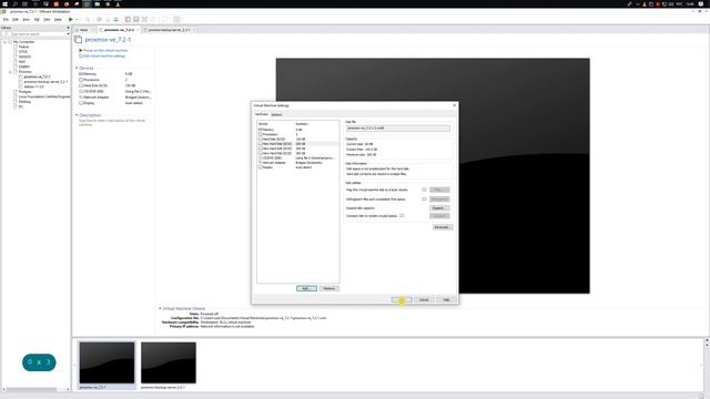 Добавление нового виртуального диска к Proxmox Backup Server в VMware Workstation смотреть онлайн