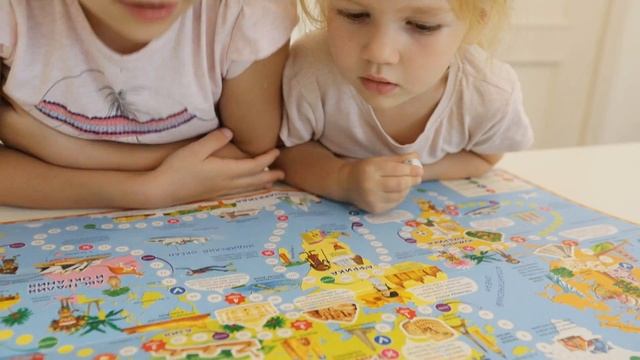 Развивающая настольная игра "Чудеса света" смотреть онлайн