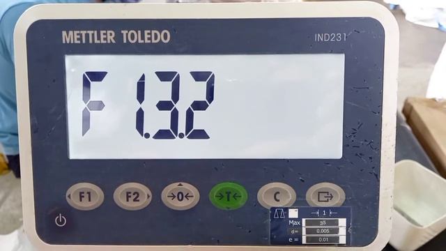 Ajuste Balanza Mettler Toledo IND231 Weight Scale Calibration