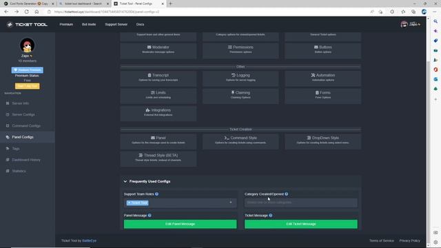 How to setup ticket tool in discord смотреть онлайн