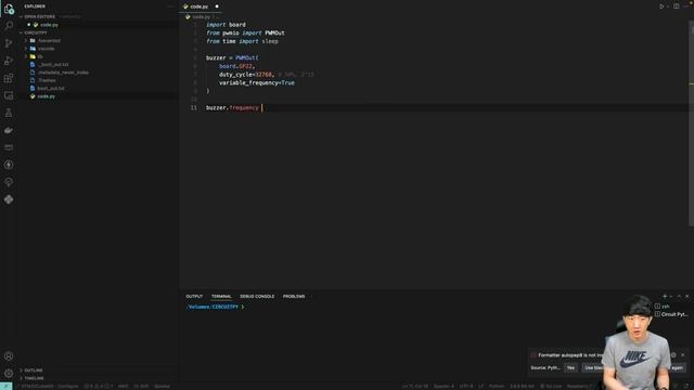 CircuitPython (MicroPython) - RPi Pico 피에조 스피커 제어하기 смотреть онлайн