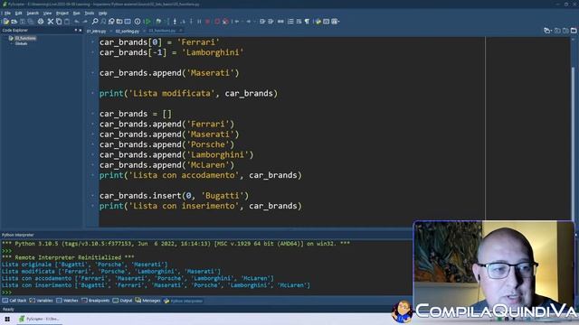 Live Coding - Impariamo Python assieme! ? Episodio 2: le liste смотреть онлайн