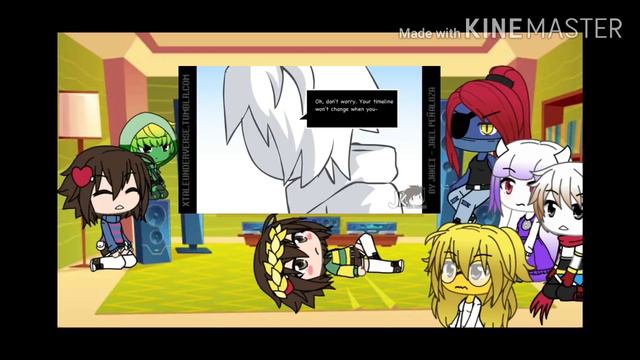 UnderTale React To Underverse 0.0 Gacha Life