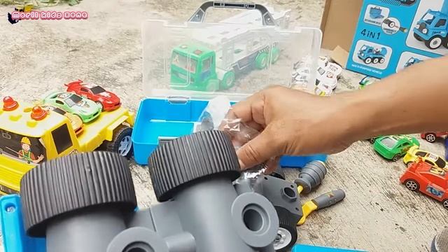 DIY Truck Assembly Dan Mobil Balap [ Truk Bongkar Pasang - Truk Rakitan ]