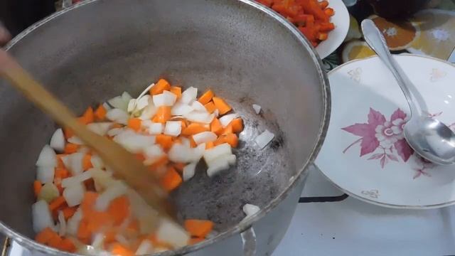 Баклажаны тушеные с овощами. Можно закатать и на зиму! смотреть онлайн