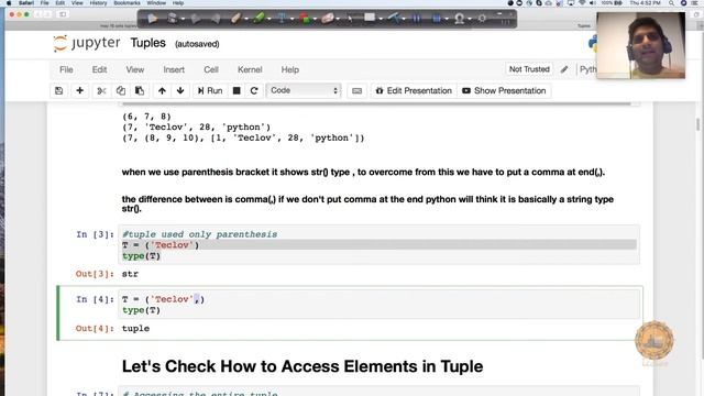 Python Data Structures - Video 14: More on Tuples in Python смотреть онлайн