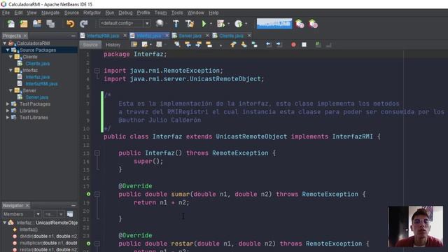 Sistemas Distribuidos Java - RMI (Calculadora con UI) смотреть онлайн