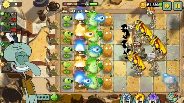 Squidward Plays Plants vs Zombies 2 Part 3: Coffee Break смотреть онлайн