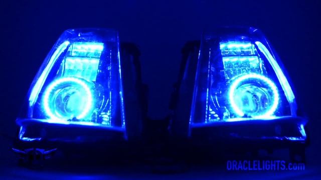 ORACLE RGB ColorSHIFT® HALOS - CADILLAC CTS-V DEMO смотреть онлайн