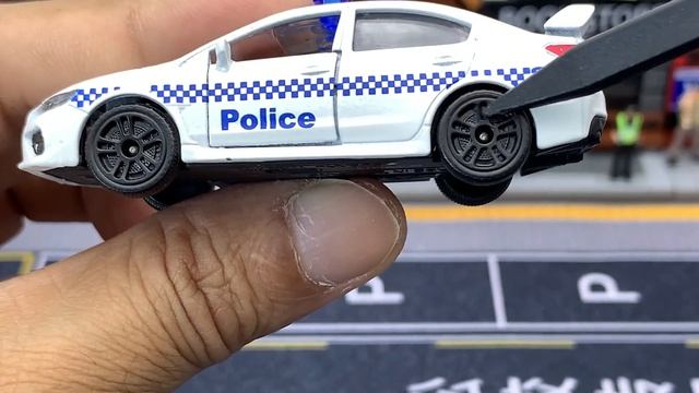 Majorette Subaru WRX STI Police รถตำรวจออสเตเรีย смотреть онлайн