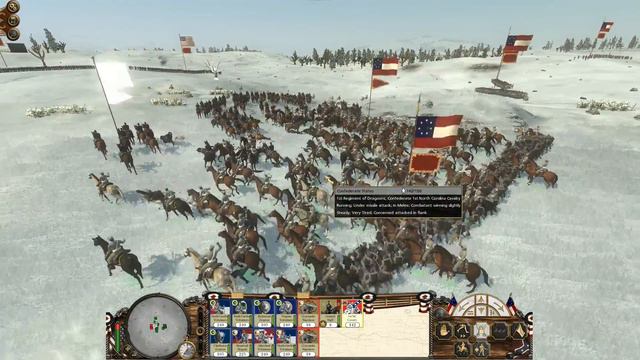FIRST BLOOD - Empire: Total War - American Civil War Mod - CSA episode 2 смотреть онлайн