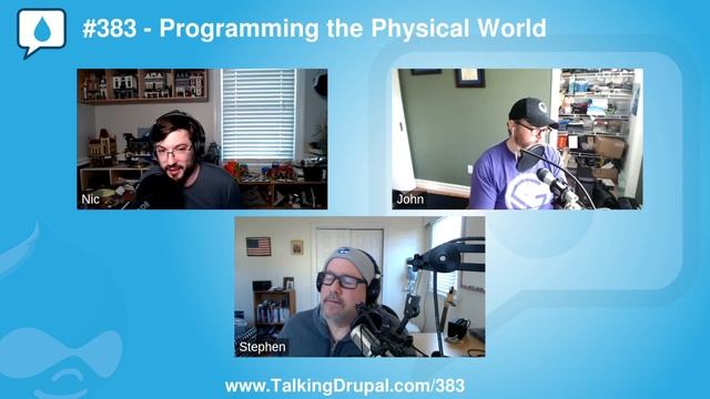 Talking Drupal #383 - Programming the Physical World смотреть онлайн