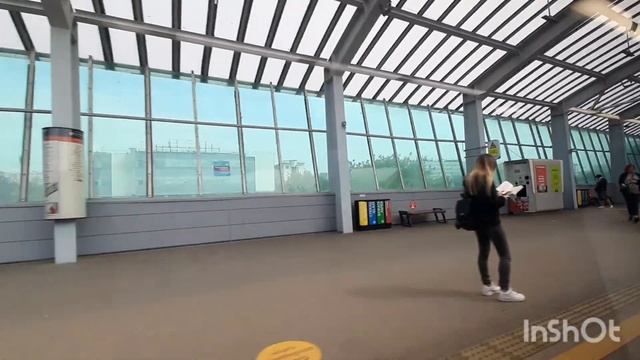 Москва. По МЦК на тестовом поезде. Часть 2. Москва Сити и Новодевичий монастырь из окна поезда МЦК смотреть онлайн