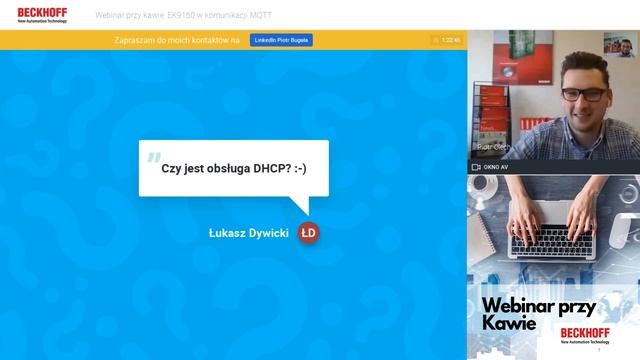 Webinar przy Kawie 1: EK9160 w komunikacji MQTT. смотреть онлайн