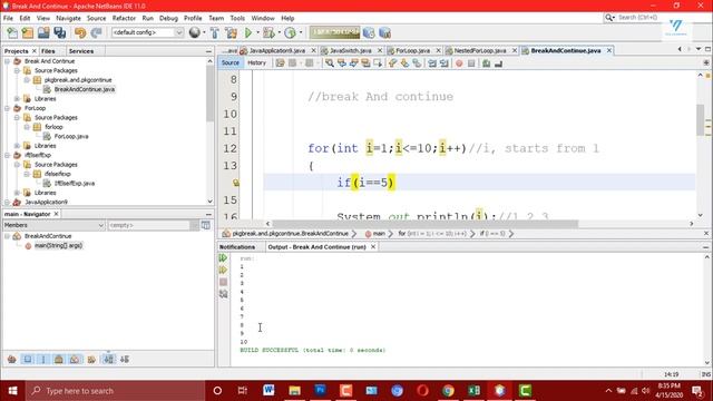 22 | java break and continue | java tutorial for beginners in urdu смотреть онлайн
