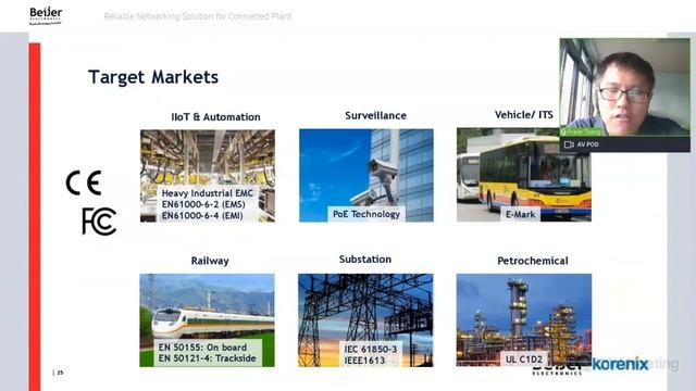 Beijer Electronics & Korenix Webinar | Reliable networking solution for connected plant смотреть онлайн