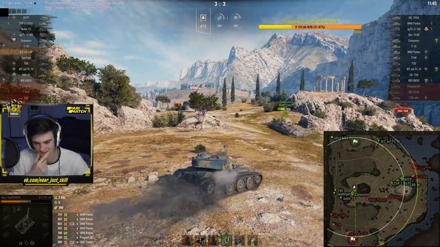 Bat.Chat 25t AP - УБИВАЕТ ЛЮБОГО С БАРАБАНА! 3 ОТМЕТКИ