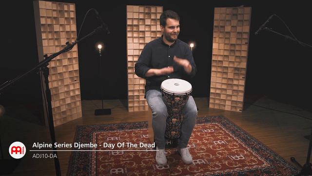 MEINL Percussion Alpine Series Djembe - Day of the Dead - ADJ10-DA смотреть онлайн