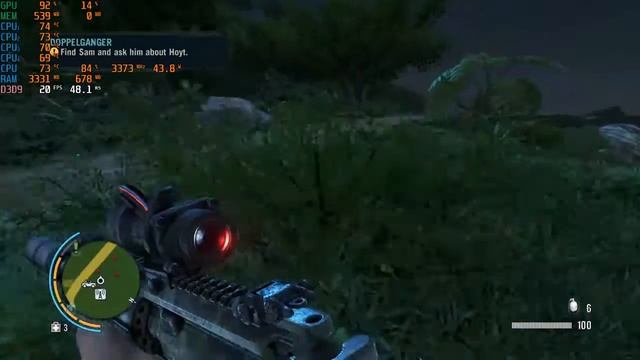 Far Cry 3 on i3 1005g1 + 4gb ram смотреть онлайн
