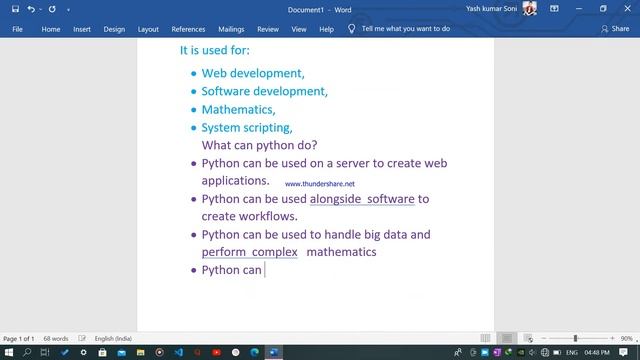 First Program in Python || Writing Our First Python Program || Hello World Program in Python смотреть онлайн