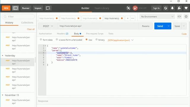 REST API Development Part 10: Update data using jwt token смотреть онлайн