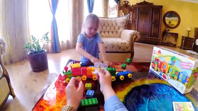 LEGO DUPLO TRAIN learn to count and color Поезд Лего Дупло Лимонад ТВ Lemonade TV смотреть онлайн