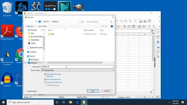 How to Password Protect Your Document | Libre Office 6.2 смотреть онлайн