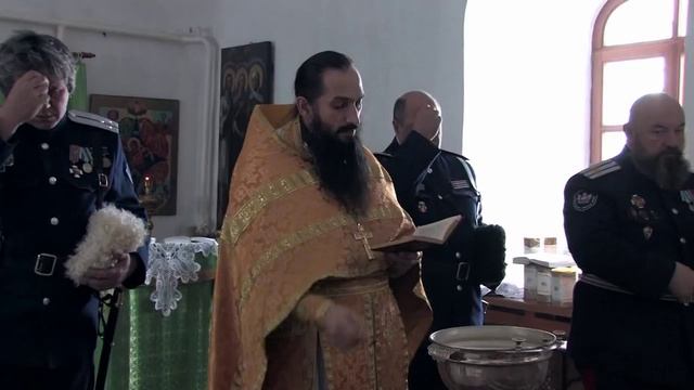 Освящение казачьих шашек смотреть онлайн