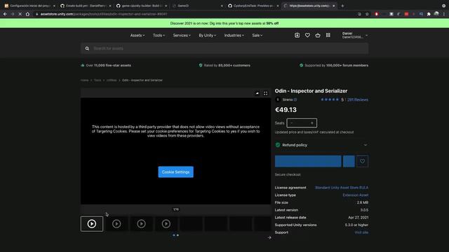 😎 PLUGINS recomendados para Unity y que utilizaremos en el proyecto смотреть онлайн