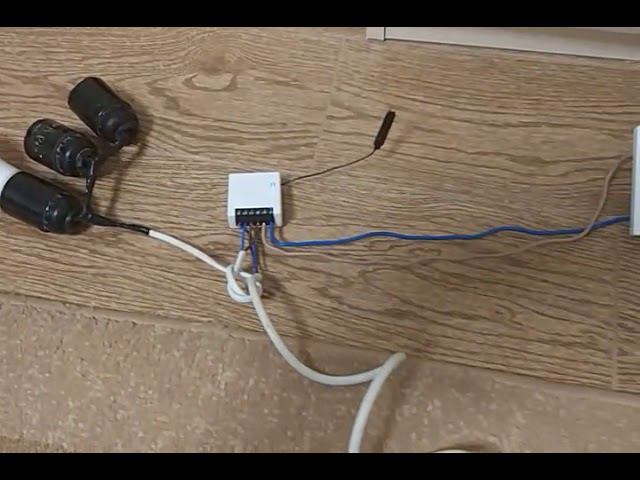 Sonoff mini DIY  работает с Алисой