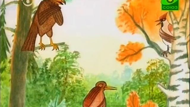 Сказка о трёх птицах – коршуне, свиристеле и кукушке смотреть онлайн