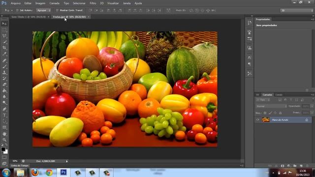 Photoshop CS6 Aula 01 - Criando e Salvando Arquivos смотреть онлайн