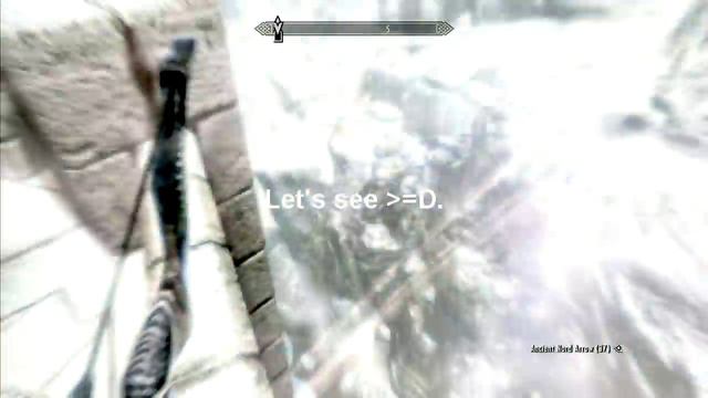 Highest base jump in Skyrim смотреть онлайн