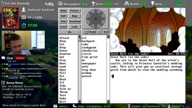Eric the Unready game ending - Adventure Quest #91 смотреть онлайн