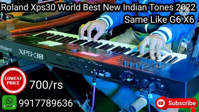 Roland Xps30 New Indian Tones Best 2022 || Same like Fantom G6,X6 Contact.9917789636 #RolandXps30 смотреть онлайн