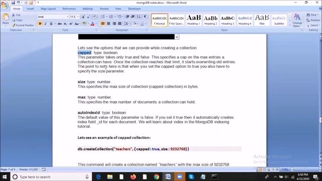 MongoDB tutorial lecture 5 : create and delete collections смотреть онлайн
