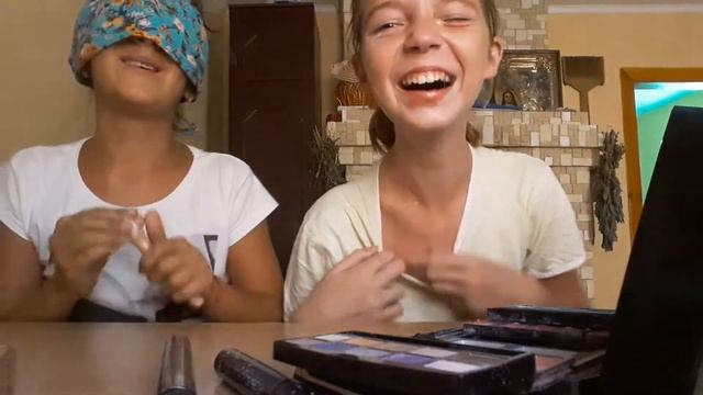 Челенж макияж закрытыми глазами #1 смотреть онлайн