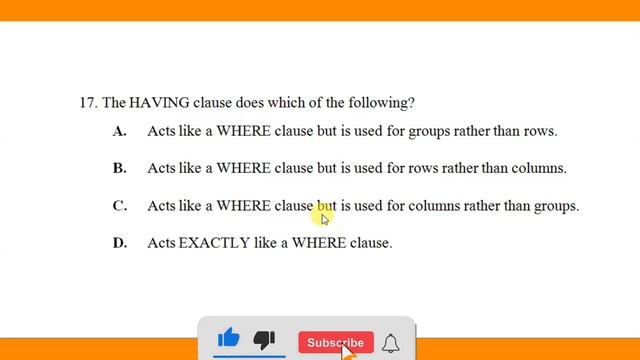 ICT level 3 COC Exam DBA Theory part 3 смотреть онлайн