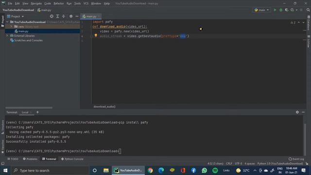 Just 5 Lines of Code YouTube Downloader | Python | YouTube Hack #2 | Niranjan | #YoungCoder | Tamil смотреть онлайн