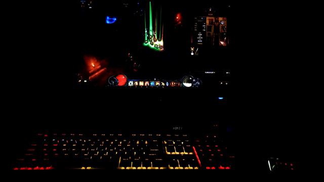 Diablo 3 PTR 2.4.3 Corsair Strafe RGB and Scimitar RGB color effects смотреть онлайн