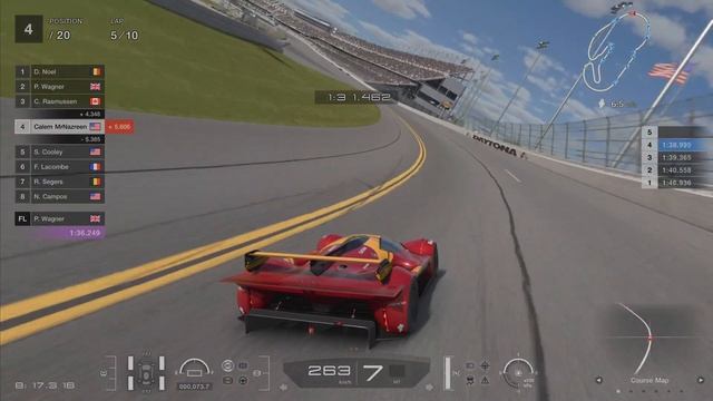 Gran Turismo 7 | Ferrari Vision GT Gr.1 [Detuned] - 10 Laps Multiclass Daytona Road Course [4KPS5] смотреть онлайн