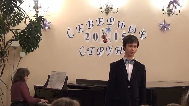 7.12.2015 Владимир Козелов, романс Титова "Буря", слова Пушкина смотреть онлайн