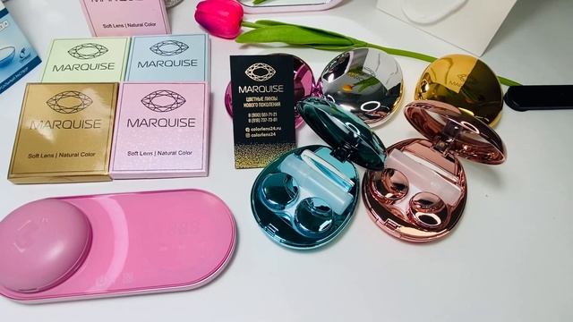 Цветные линзы Marquise Набор "Хочу все и сразу" смотреть онлайн