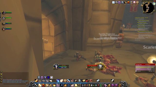 Let's Play World of Warcraft - The Burning Crusade Classic - Paladin - Scarlet Monastery Armory смотреть онлайн